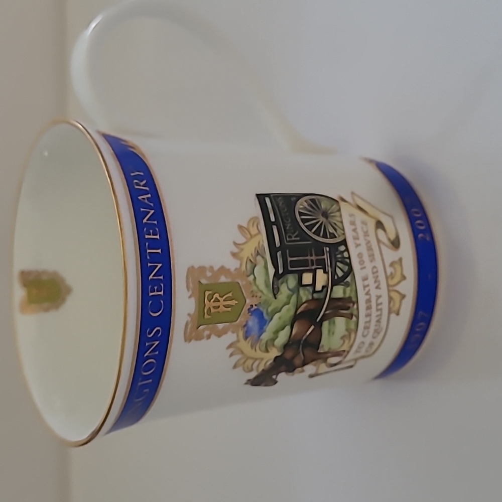 Ringtons Centenary 100years mug 1907-2007 bone China  England